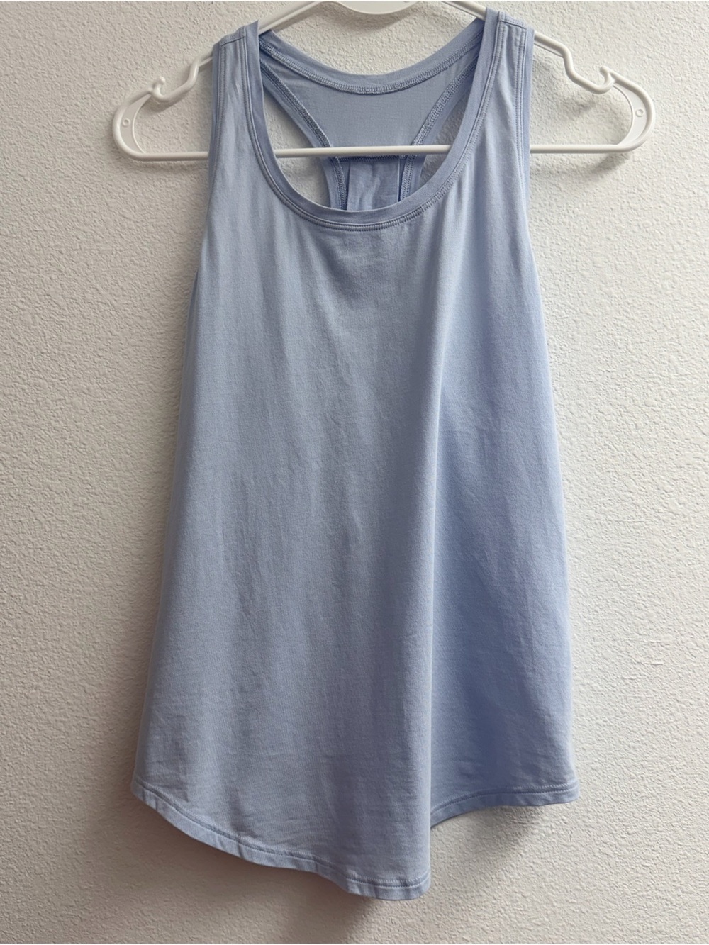 Lululemon Light Blue scoop neck Tank Top size small